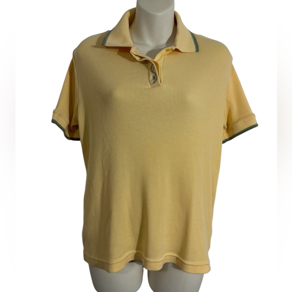 Vintage Yellow Polo Shirt